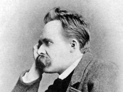 The philosopher Friedrich Nietzsche.