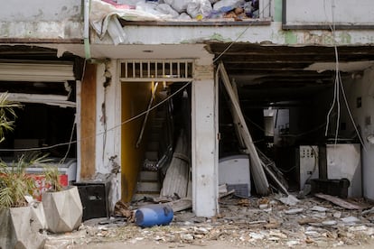 Edificios afectados las explosiones en Cali.