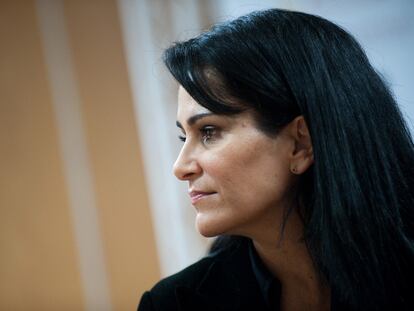 La periodista mexicana y activista de derechos humanos, Lydia Cacho.