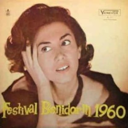 Portada del disco de Elvira Quintillá con su canción para Benidorm.