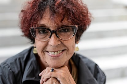 Maruja Torres, en el festival de cine de San Sebastián de 2018.