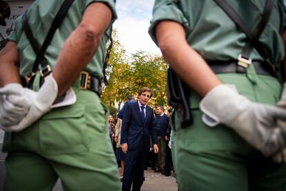 El alcalde de Madrid, José Luis Martínez-Almeida, participa en la inauguración.