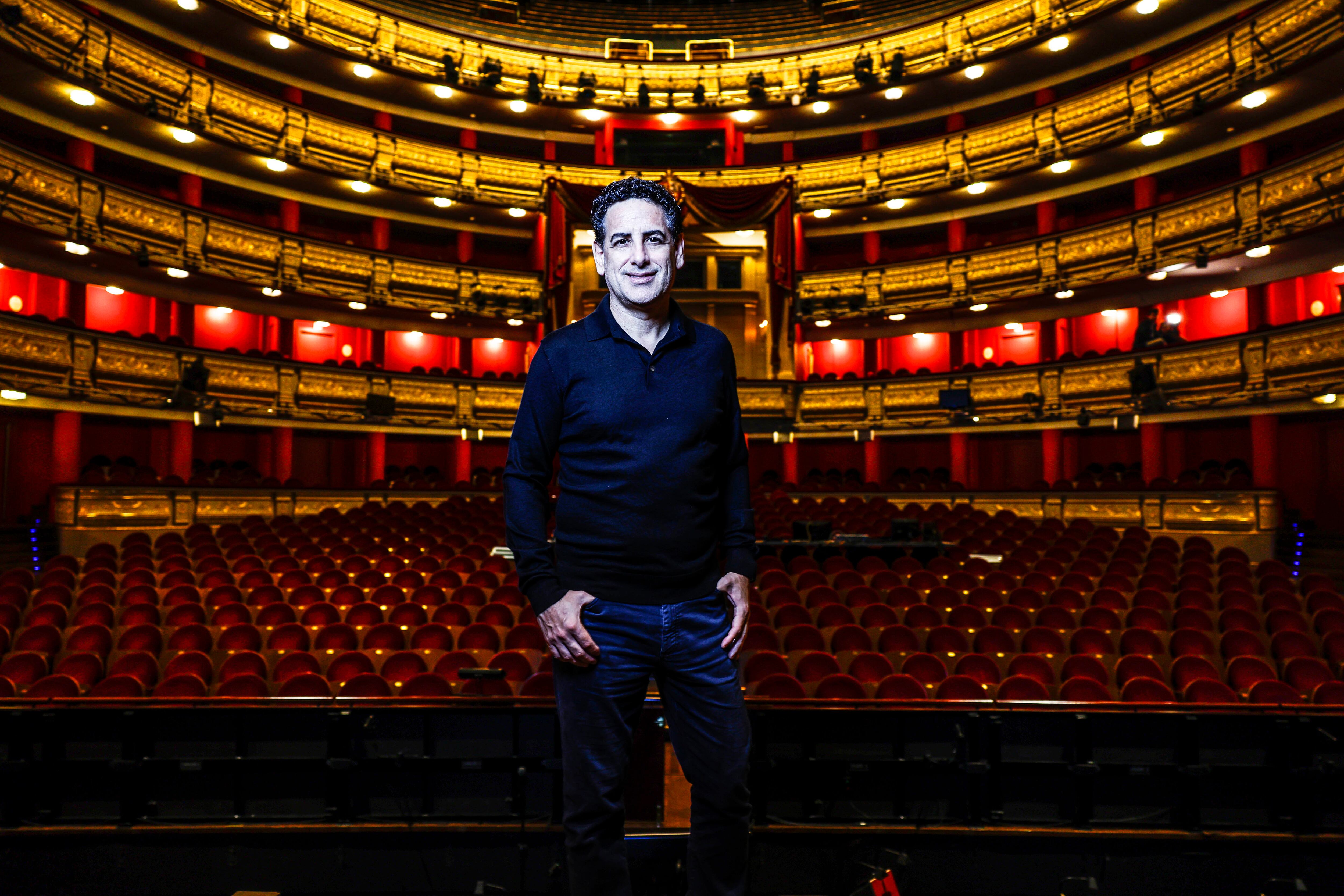 El tenor Juan Diego Flórez en el Teatro Real el 18 de septiembre. 