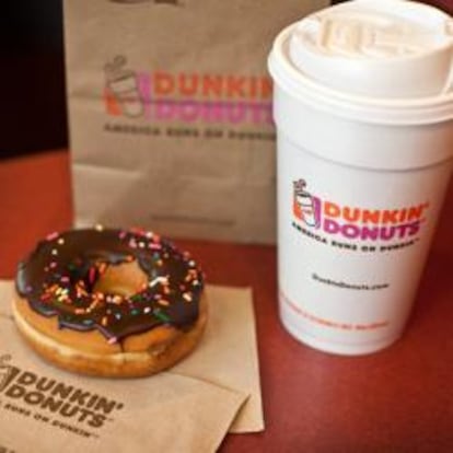 Café y donuts, las estrellas de Dunkin' Donuts