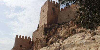 La alcazaba de Almería.