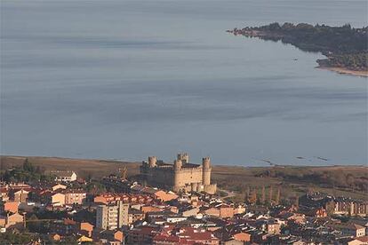 Embalse de Santillana, en la localidad madrileña de Manzanares el Real.