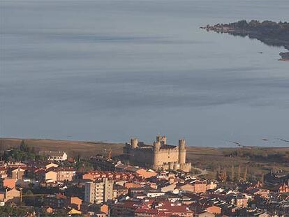 Embalse de Santillana, en la localidad madrileña de Manzanares el Real.