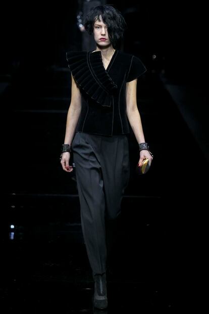 Emporio Armani desfile otono invierno 2015