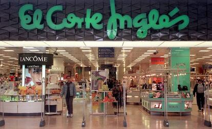 Una tienda de El Corte Inglés.