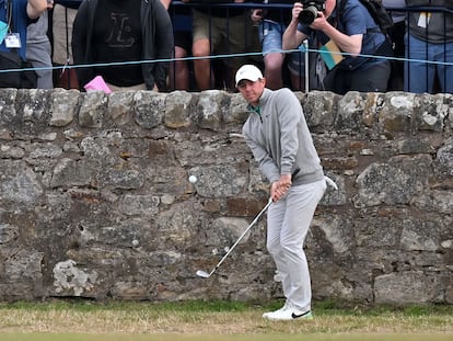 McIlroy, en el hoyo 17.