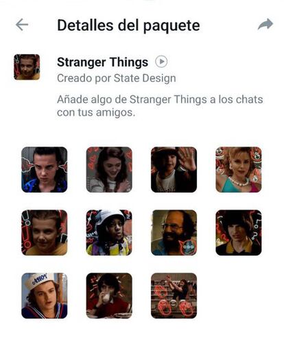 Stickers WhatsApp Stranger Things