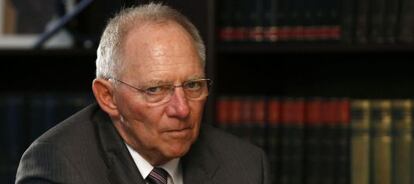 El ministro alem&aacute;n de Finanzas, Wolfgang Sch&auml;uble.