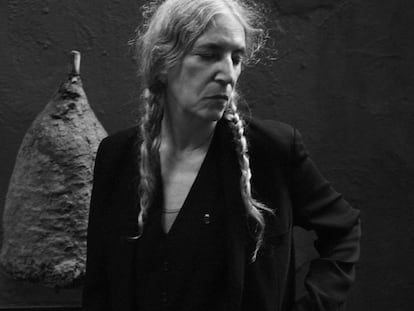 La cantante y poeta Patti Smith, fotografiada este año por Steven Sebring.