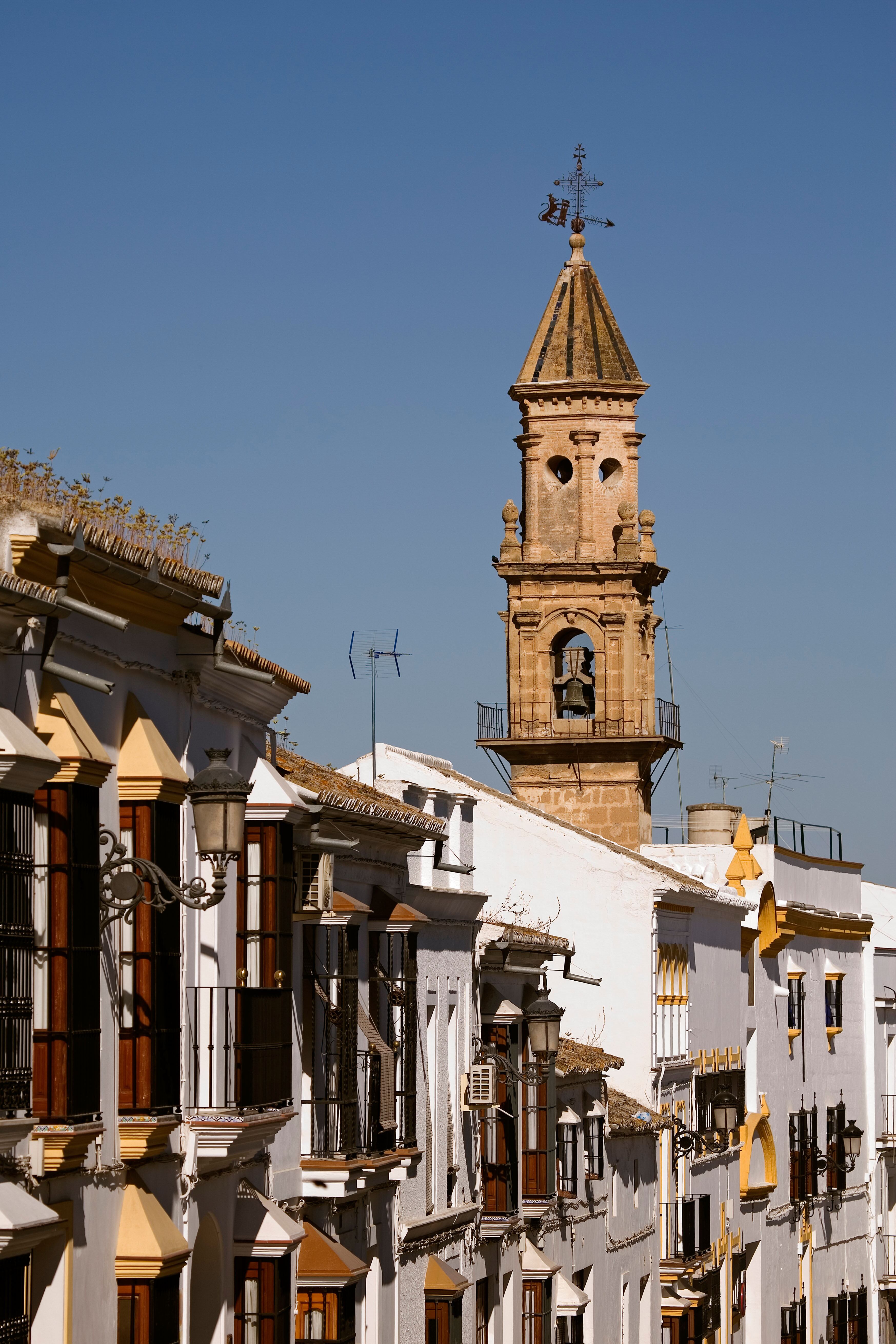 Torre del convento del Espíritu Santo, en el centro histórico de Osuna. 