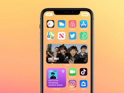 Nuevos widgets de iOS 14.