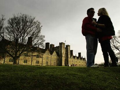 El castillo de Knole, en Kent.