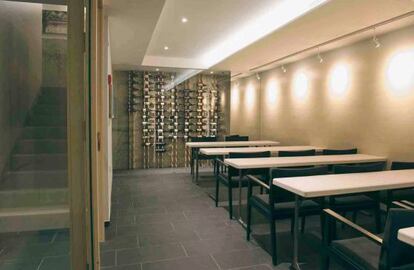 Sala de catas del hotel San Gil Plaza, en Zamora.