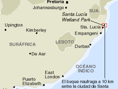 Zona donde se encuentra la reserva natural amenazada.