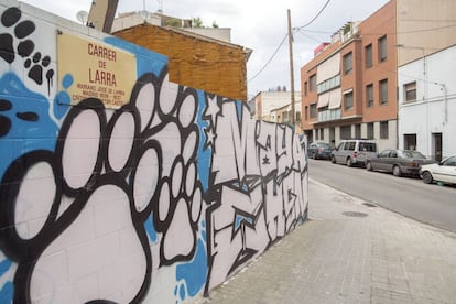 Carrer de Larra de Sabadell. 