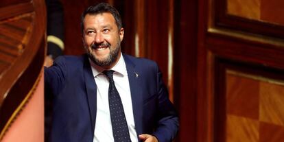 El vicepresidente del Gobierno de Italia, Matteo Salvini.