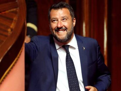 El vicepresidente del Gobierno de Italia, Matteo Salvini.
