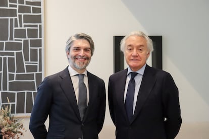 De izquierda a derecha: Alfonso Codes y César Albiñana, socios directores de CMS Albiñana & Suárez de Lezo.