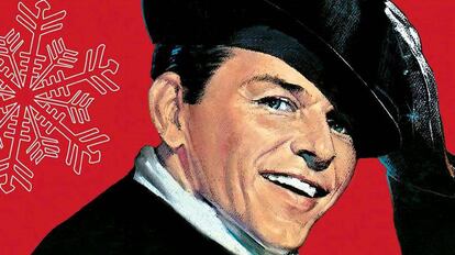 Canciones de Navidad con Frank Sinatra.