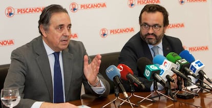 Jacobo Gonz&aacute;lez-Robatto, presidente de Nueva Pescanova, e Ignacio Gonz&aacute;lez, consejero delegado.