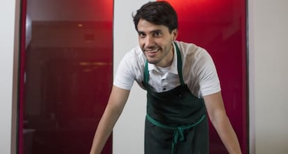 O chef peruano Virgilio Martínez em seu restaurante 'Central' em Miraflores.