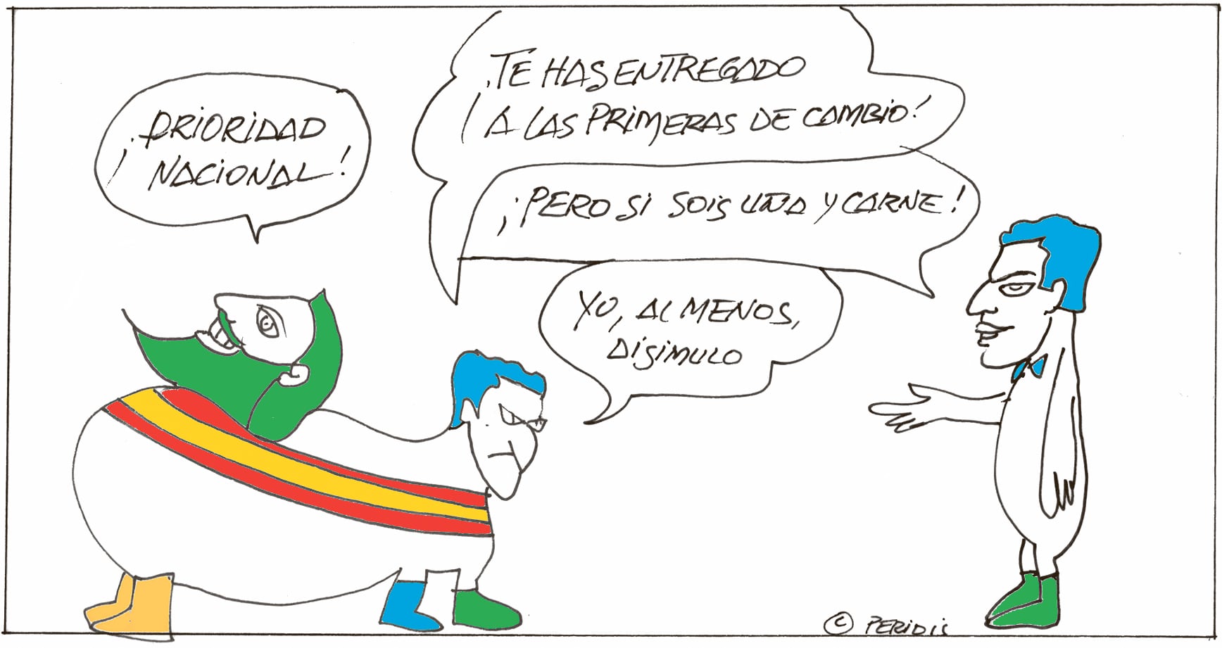 Peridis: una y carne