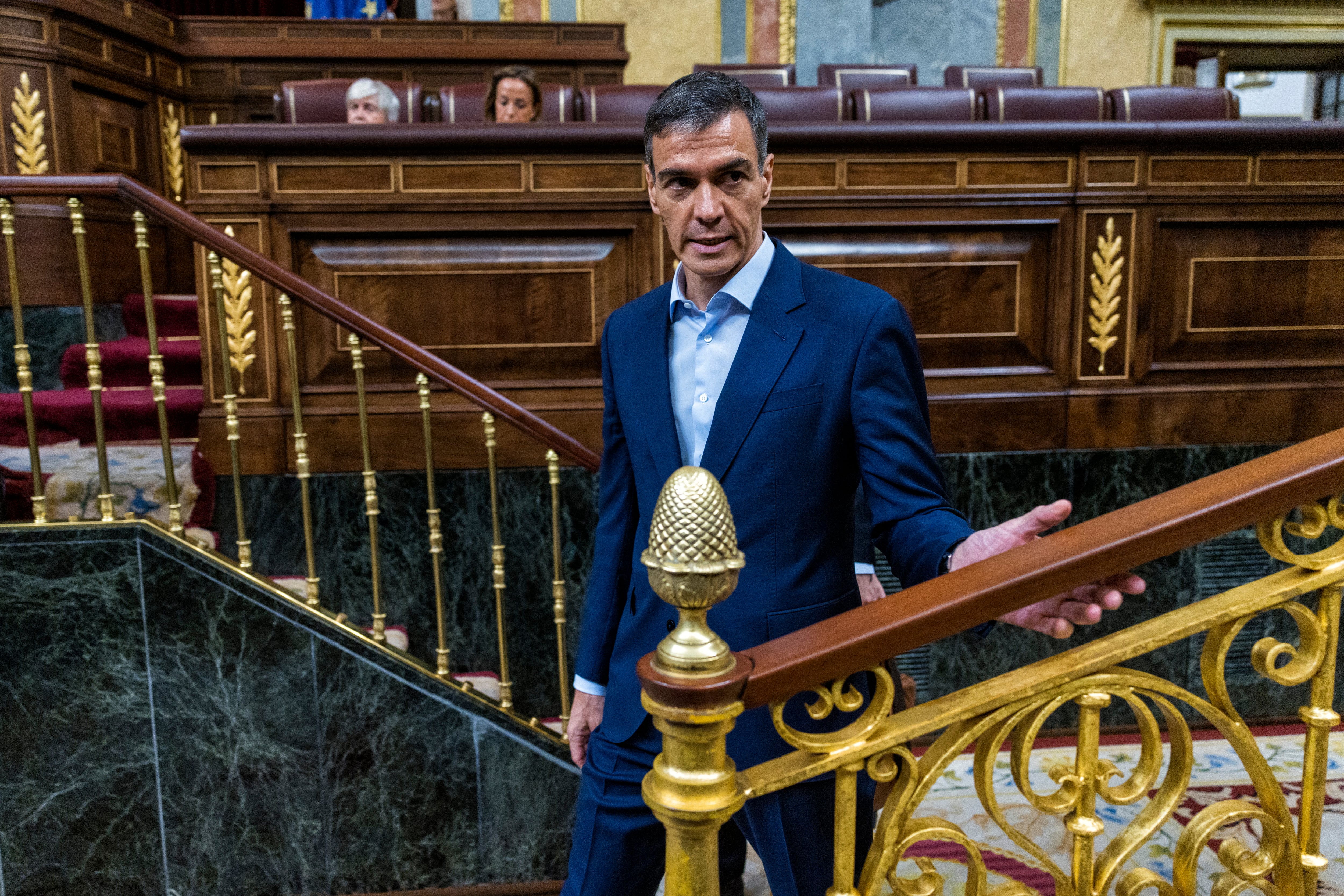 Pedro Sánchez, en el Congreso el 17 de junio.