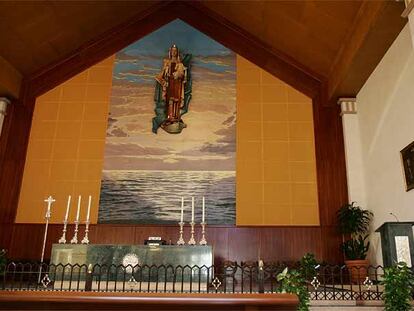 El retablo de Arriaga en la iglesia del Carmen de Benalmádena (Málaga).