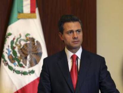 En la imagen, el presidente de méxico, Enrique Peña Nieto. EFE/Archivo