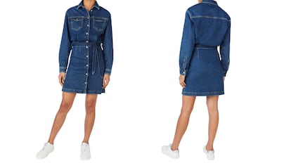 vestidos vaqueros, vestido vaquero mujer, vestido vaquero corto, vestido vaquero largo, vestido vaquero camisero, vestido vaquero zara, faldas vaqueras, falda vaquera midi, falda vaquera primavera, falda vaquera abertura