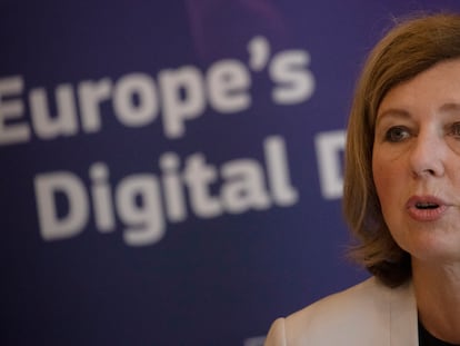La vicepresidenta de la Comisión Europea, Vera Jourova.
