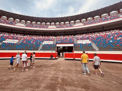 Un aspecto de la remodelada plaza de toros de Bilbao.