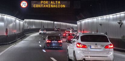 El protocolo por alta contaminación activado la semana pasada.