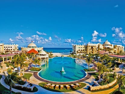 El Grand Hotel Paraiso, de la cadena española Iberostar, situado en Playa Paraiso, Mexico, es el segundo de la lista.