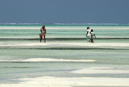 Playas de Jambiani, Zanz&iacute;bar (Tanzania).