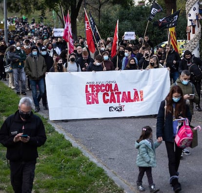 La imposició judicial del 25% de castellà a l’escola Turó del Drac de Canet ja ha generat mobilitzacions. 