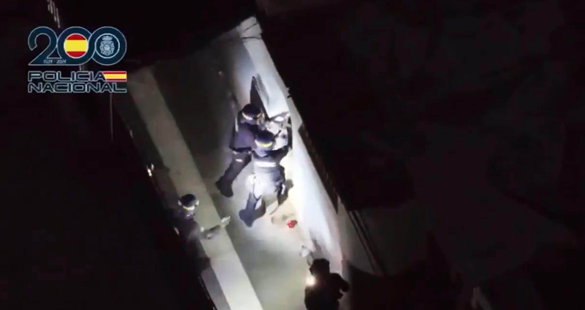 La Policía Nacional interviene tres armas de fuego y siete toneladas de plantas de marihuana en Almería