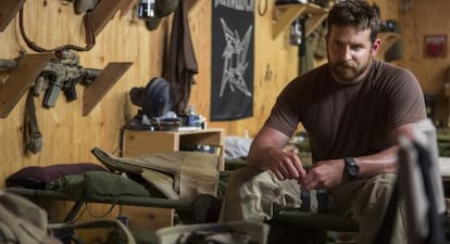 Bradley Cooper en una escena de 'El francotirador'.