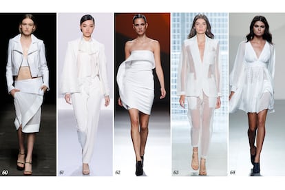 60. Dion Lee. 61. Ralph & Russo. 62. Amaya Arzuaga. 63. Lacoste. 64. Teresa Helbig.