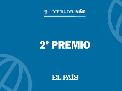 Segundo Premio Lotería del Niño