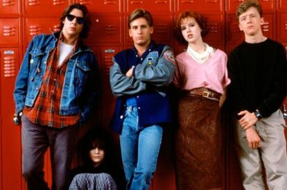 Fotograma de la pelicula &#039;El club de los cinco&#039; de John Hughes.