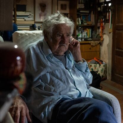 José Mujica, en su casa en Montevideo.