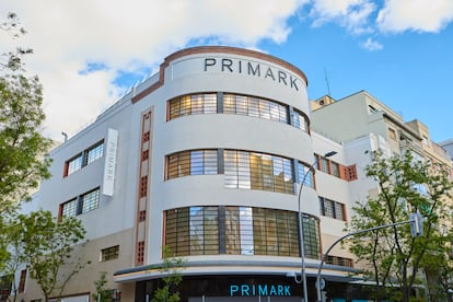 Exterior de la nueva tienda de Primark en el centro de Madrid.