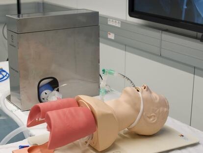 OxyGEN, uno de los respiradores autorizados por la Aemps para investigación clínica.