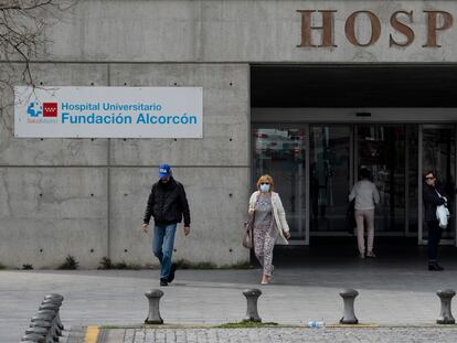 El Hospital de Alcorcón, este 12 de marzo de 2020.