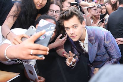 Harry Styles nos ARIA Awards (os prêmios da Associação Australiana da Indústria da Gravação) de 2017.